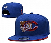 Chicago Cubs Team Logo Adjustable Hat YD (2),baseball caps,new era cap wholesale,wholesale hats